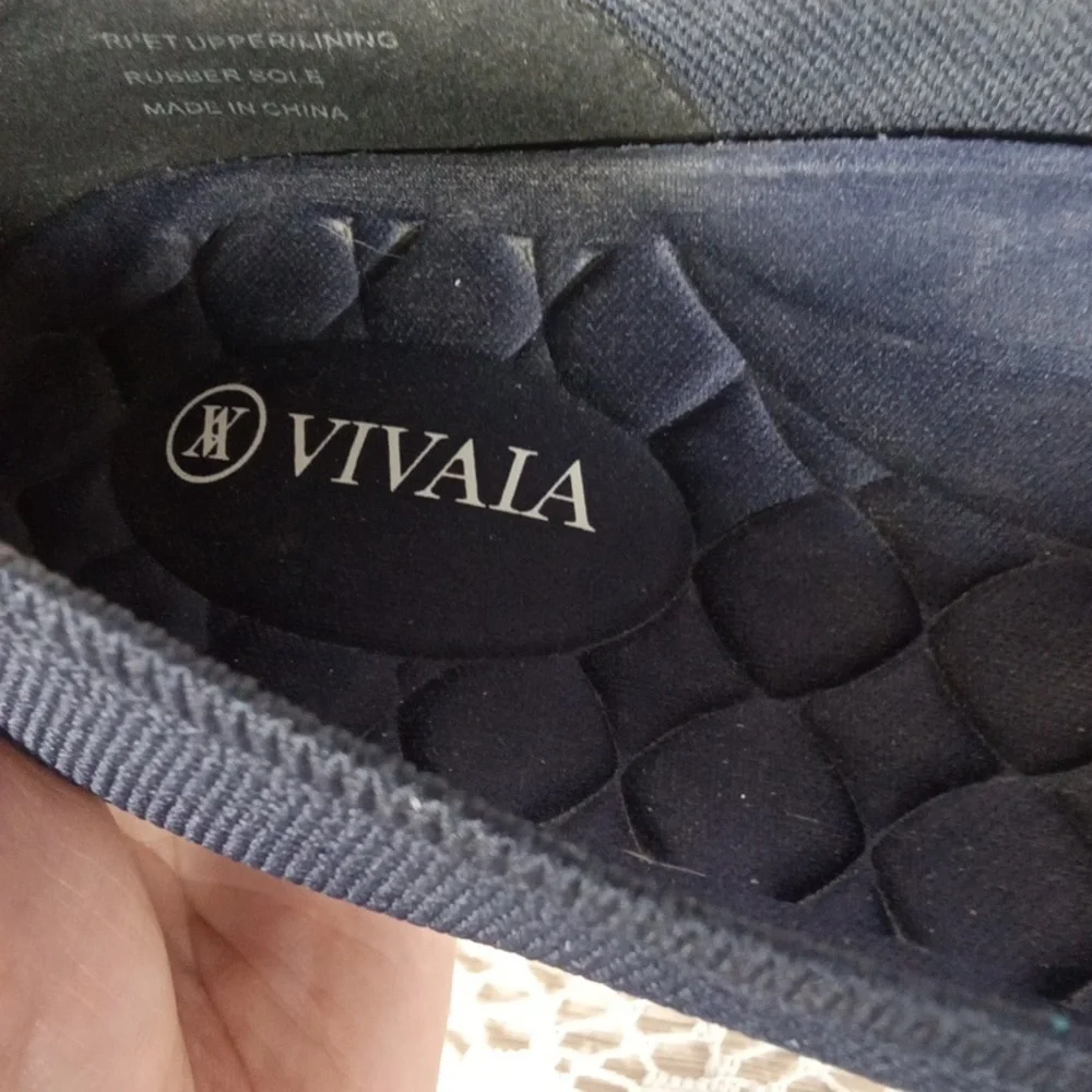 Vivaia Tamia Wedge Pro Comfort Support Arch Navy Blue Anti Slip Size 39
